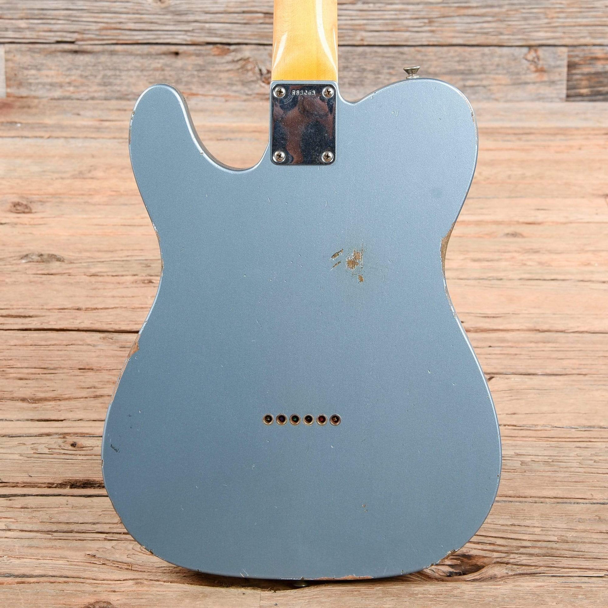 Fender CS 1963 Telecaster Relic Ice Blue Metallic 2015 Electric Guitars / Solid Body