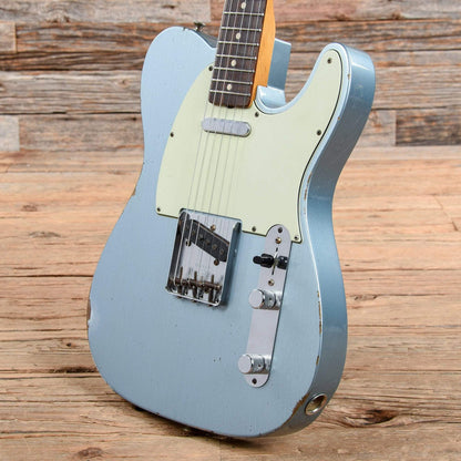 Fender CS 1963 Telecaster Relic Ice Blue Metallic 2015 Electric Guitars / Solid Body