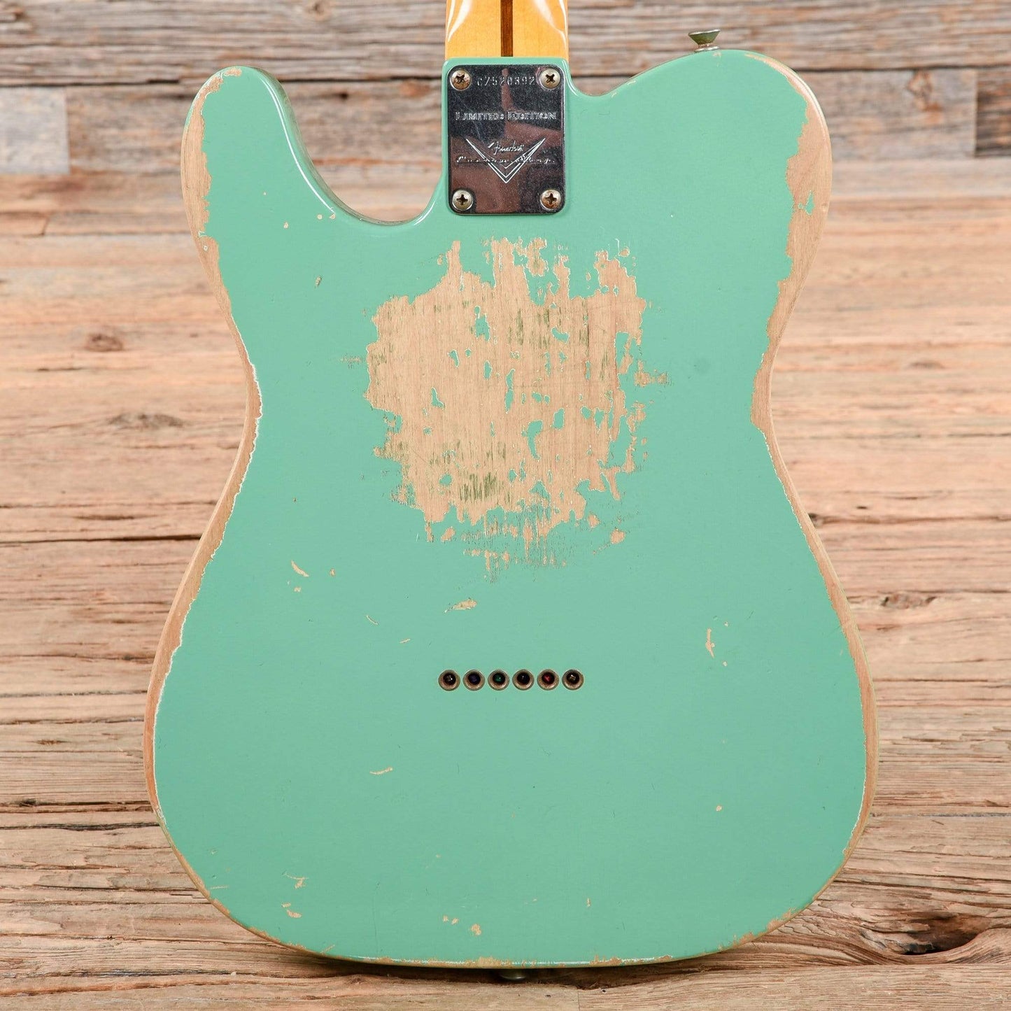 Fender CS Limited Edition 1959 Telecaster Relic Celadon Green 2012 Electric Guitars / Solid Body