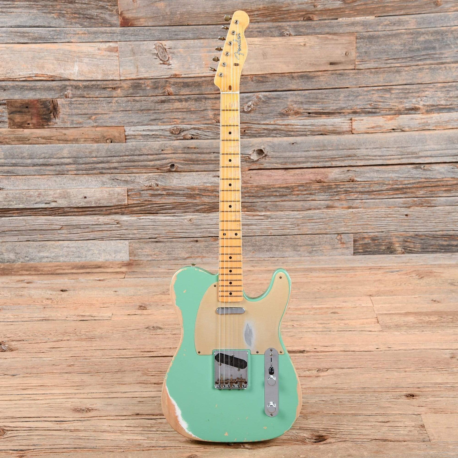 Fender CS Limited Edition 1959 Telecaster Relic Celadon Green 2012 Electric Guitars / Solid Body