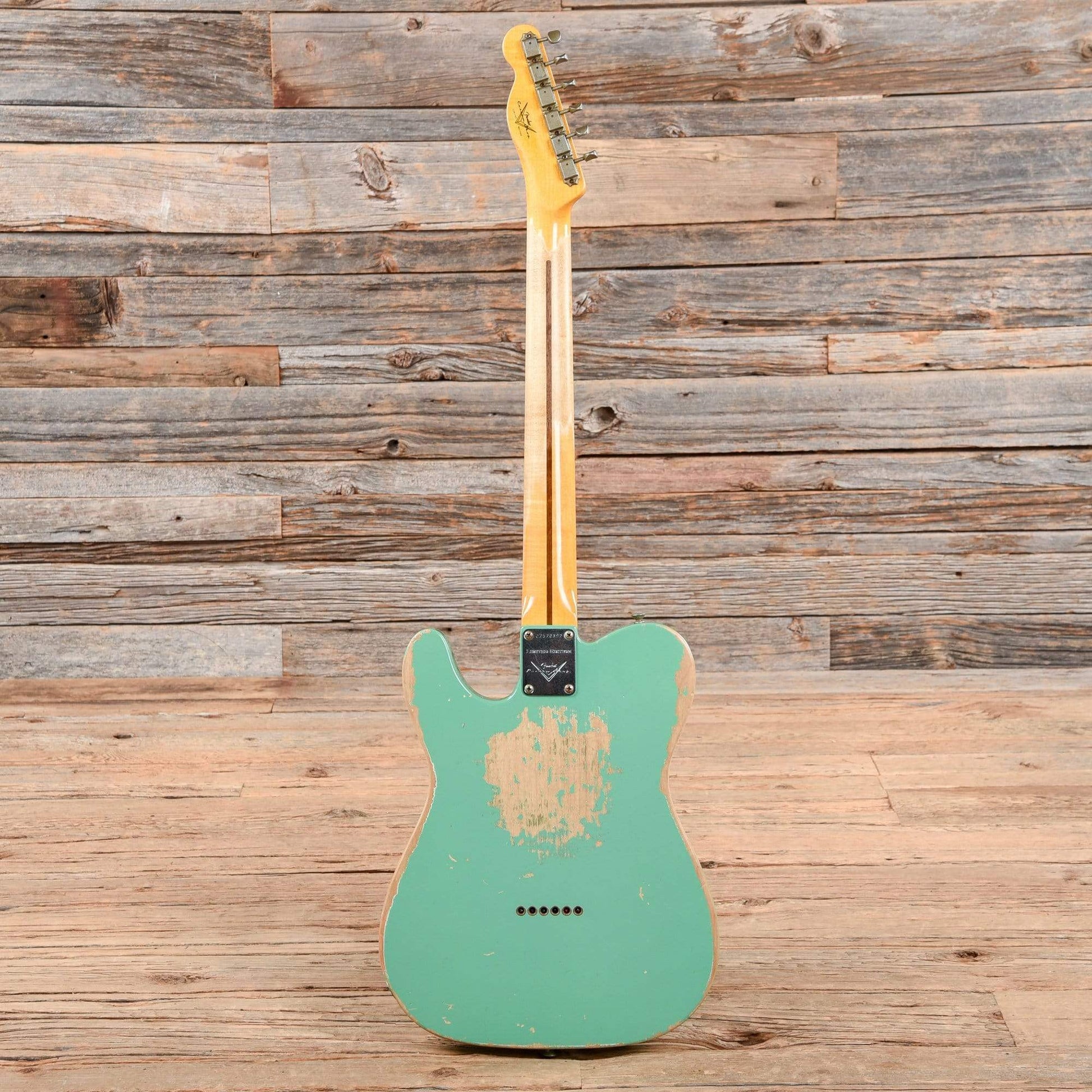 Fender CS Limited Edition 1959 Telecaster Relic Celadon Green 2012 Electric Guitars / Solid Body