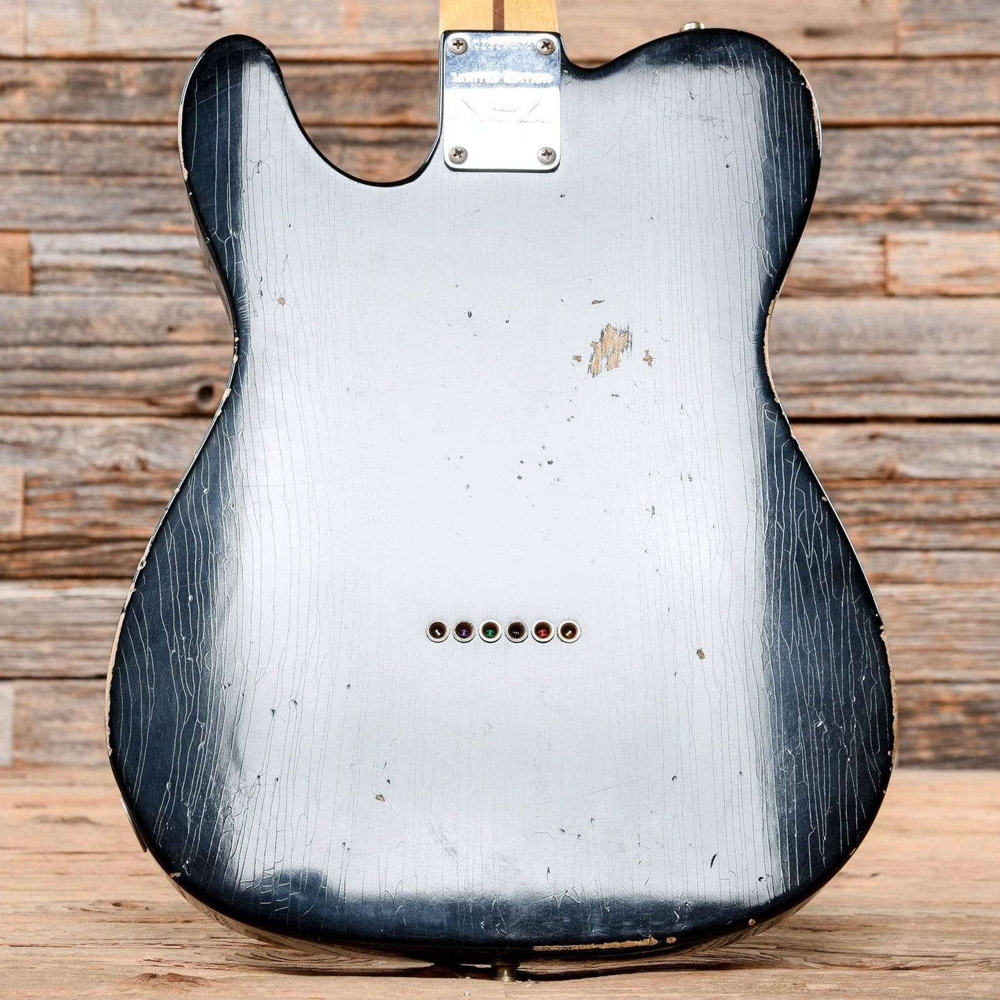 Fender CS Limited Edition Telecaster Caballo Tono Relic Black 2015 Electric Guitars / Solid Body