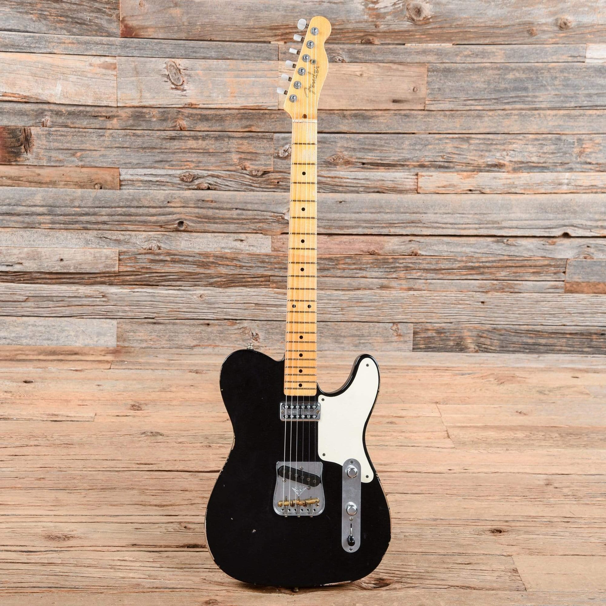 Fender CS Limited Edition Telecaster Caballo Tono Relic Black 2015 Electric Guitars / Solid Body