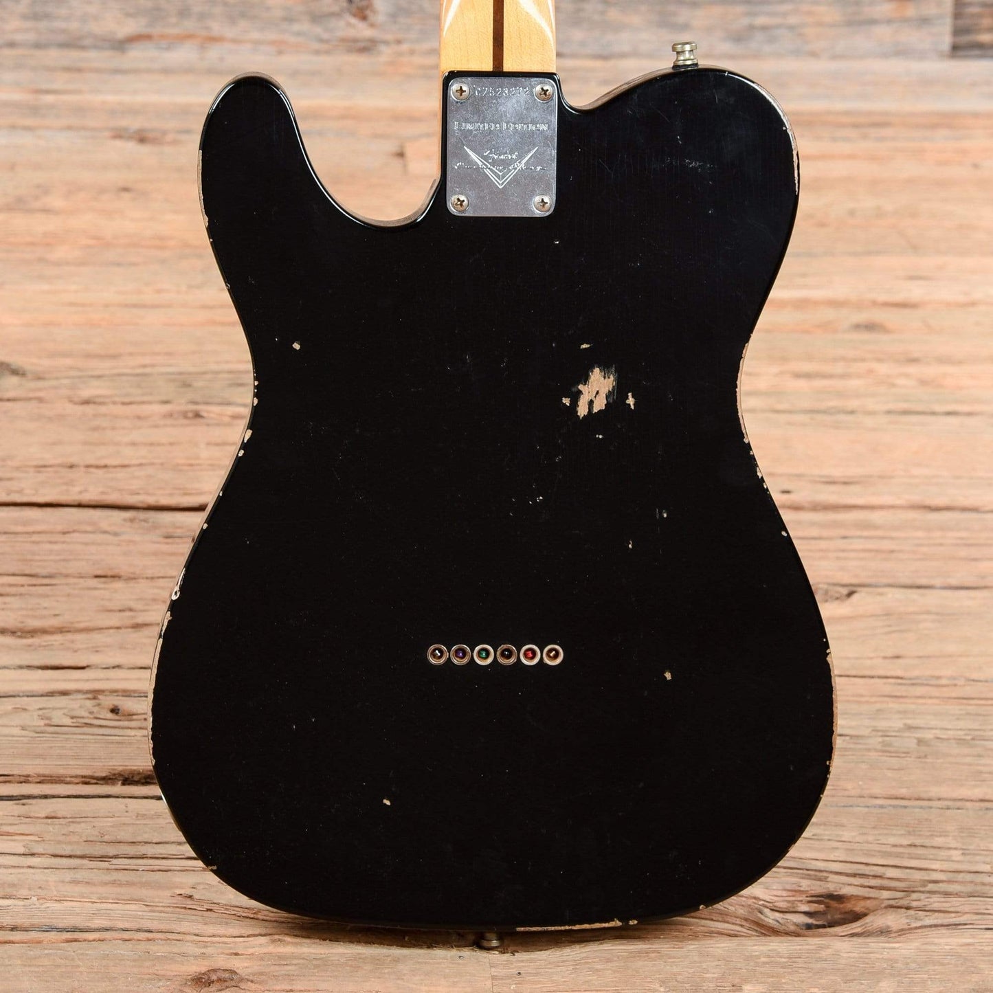 Fender CS Limited Edition Telecaster Caballo Tono Relic Black 2015 Electric Guitars / Solid Body