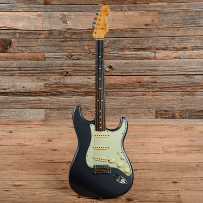 Fender Custom 1963 Stratocaster Journeyman Relic Charcoal Frost Metallic 2020 Electric Guitars / Solid Body