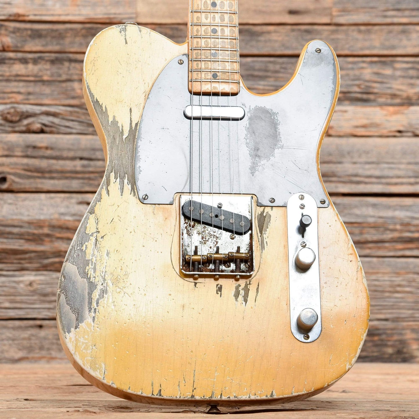 Fender Custom Shop 1951 Telecaster Heavy Relic Masterbuilt by Dale Wilson Nocaster Blonde 2017 Electric Guitars / Solid Body