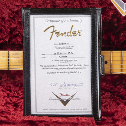 Fender Custom Shop 1952 Telecaster "Chicago Special" Relic Aged Butterscotch Blonde Electric Guitars / Solid Body