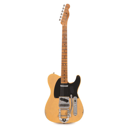 Fender Custom Shop 1952 Telecaster "Chicago Special" Relic Faded/Aged Nocaster Blonde w/Bigsby B5 Electric Guitars / Solid Body