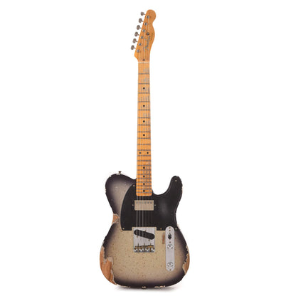 Fender Custom Shop 1952 Telecaster HS "Chicago Special" Heavy Relic Super Aged Silver Burst Sparkle Electric Guitars / Solid Body