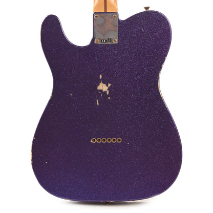 Fender Custom Shop 1952 Telecaster HS "Chicago Special" Relic Aged Midnight Purple Sparkle w/Duncan Antiquity & Gold Anodized Pickguard Electric Guitars / Solid Body