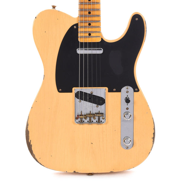 Fender Custom Shop 1952 Telecaster Relic Aged Nocaster Blonde – Chicago ...