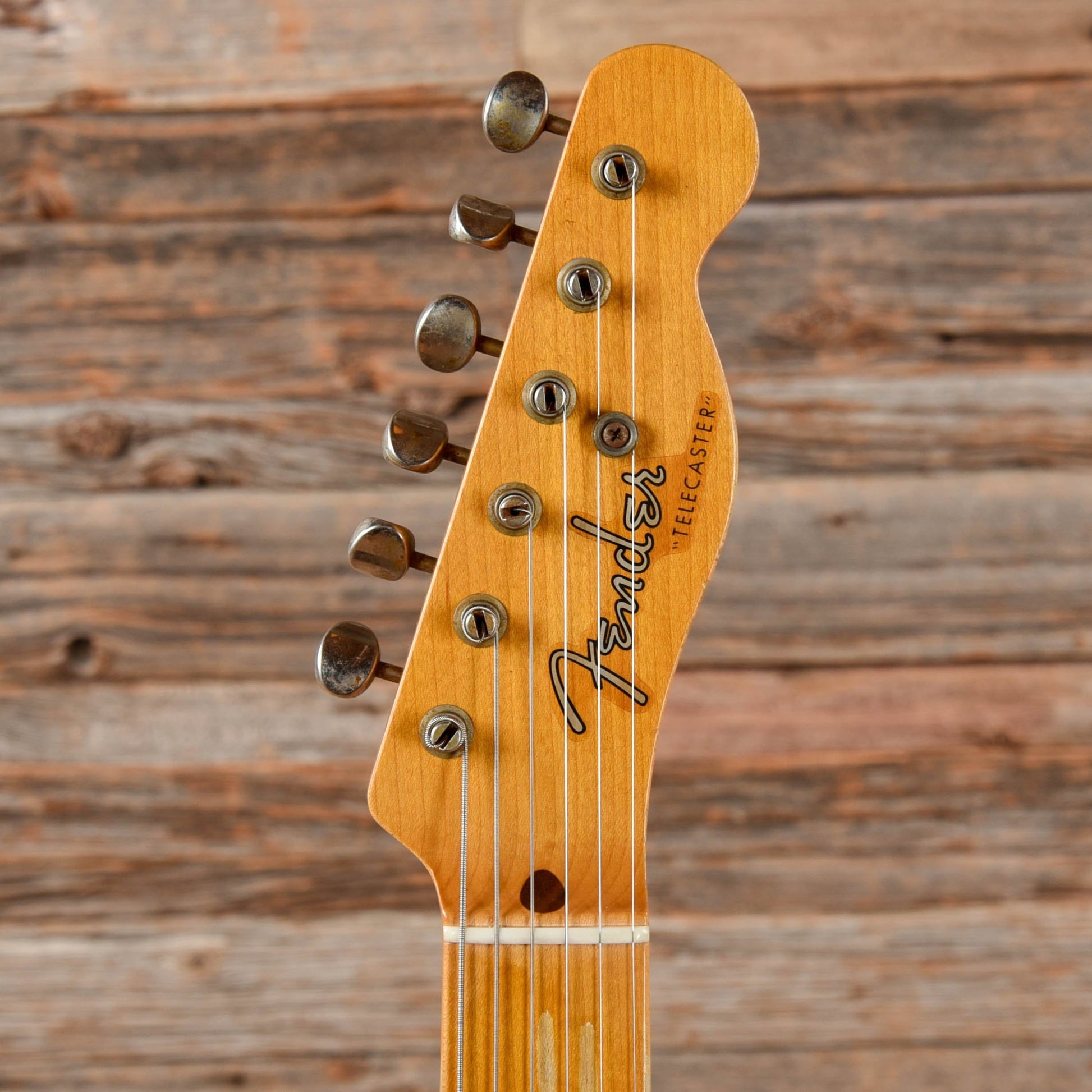 Fender Custom Shop 1953 Telecaster Relic w/Bigsby B16 Todd Krause Masterbuilt Shoreline Gold 2021 Electric Guitars / Solid Body