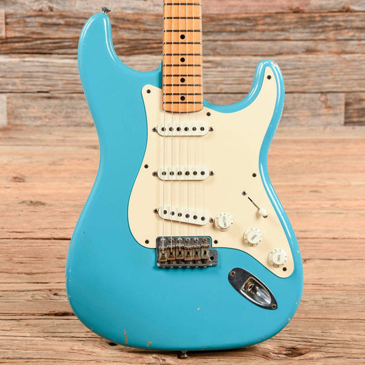 Fender Custom Shop 1956 Stratocaster Relic Taos Turquoise 2005 Electric Guitars / Solid Body