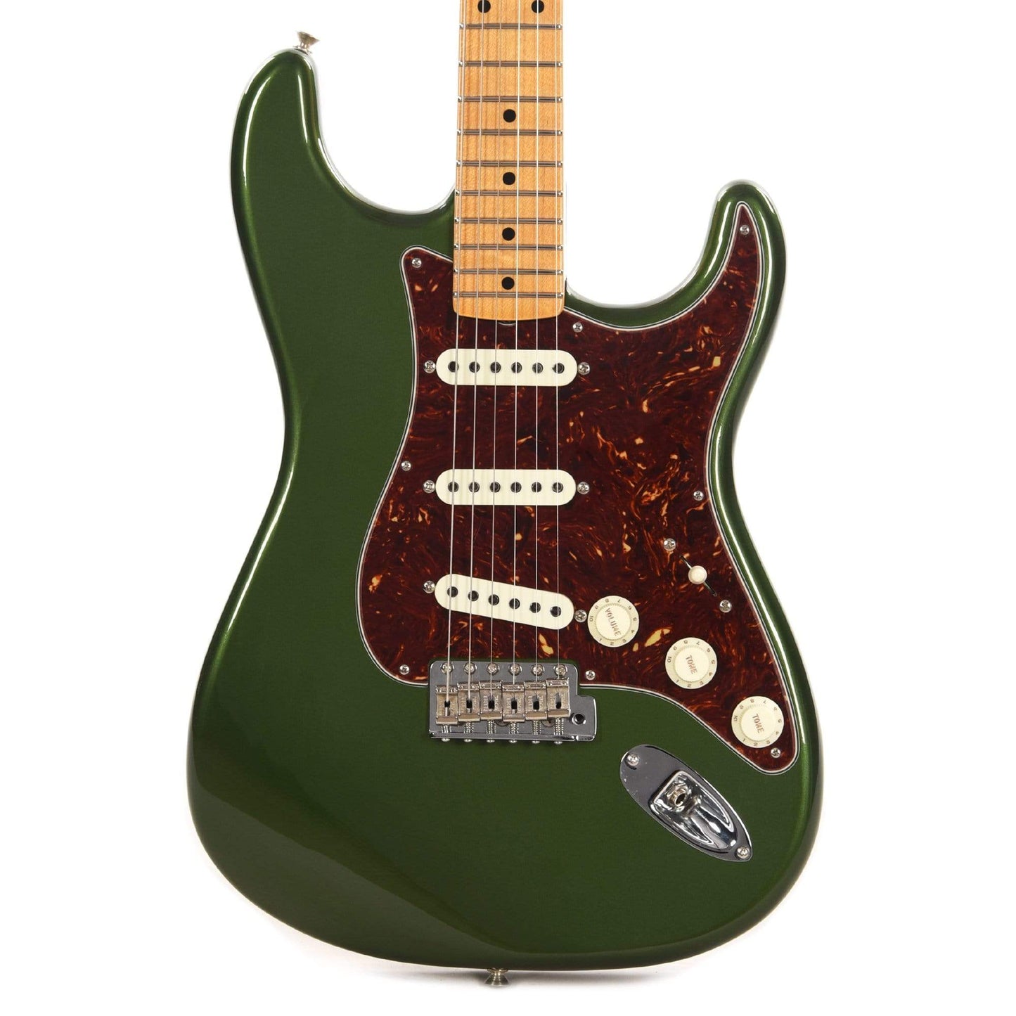 Fender Custom Shop 1957 Stratocaster "Chicago Special" Deluxe Closet Classic Aged Cadillac Green w/Tortoise Pickguard Electric Guitars / Solid Body