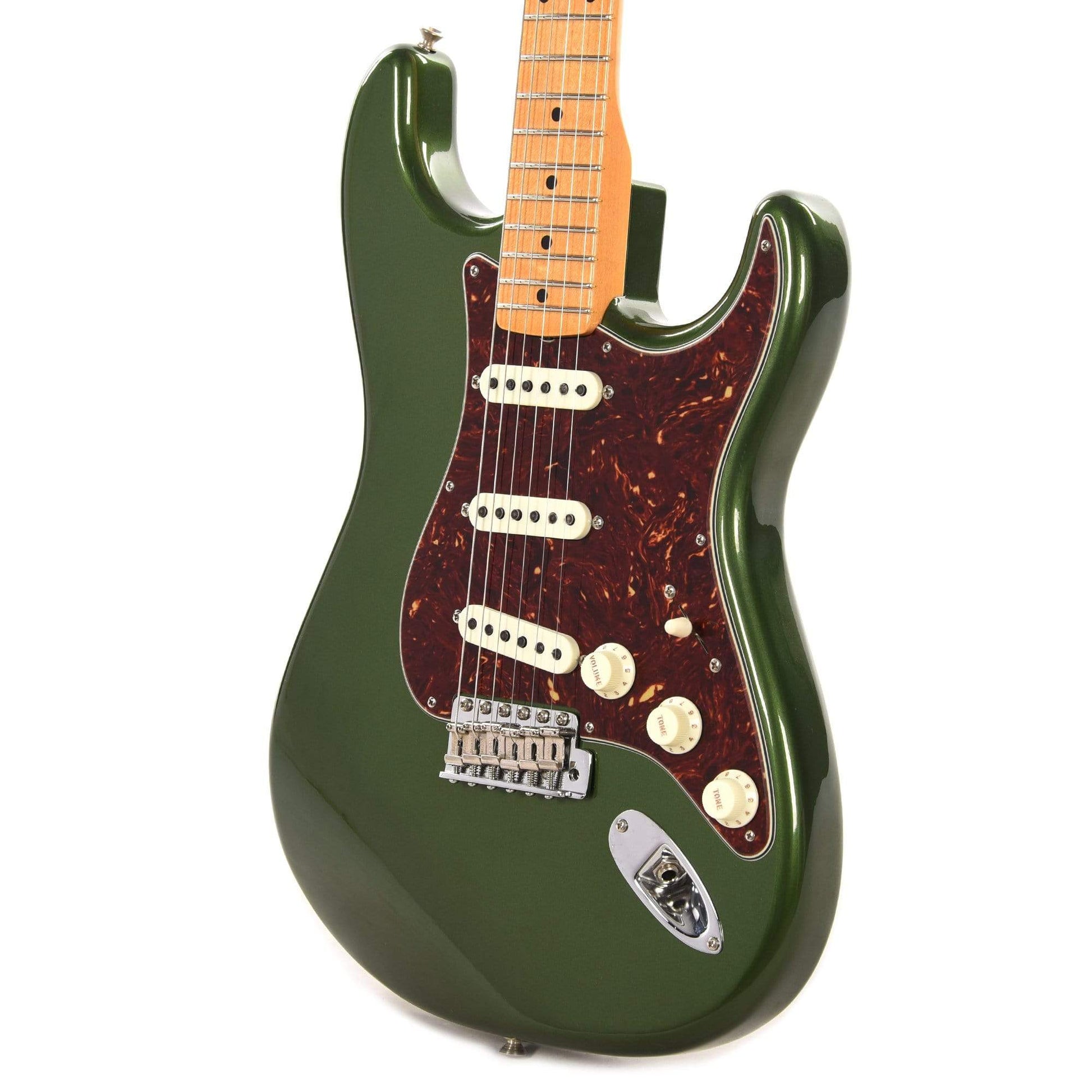 Fender Custom Shop 1957 Stratocaster "Chicago Special" Deluxe Closet Classic Aged Cadillac Green w/Tortoise Pickguard Electric Guitars / Solid Body