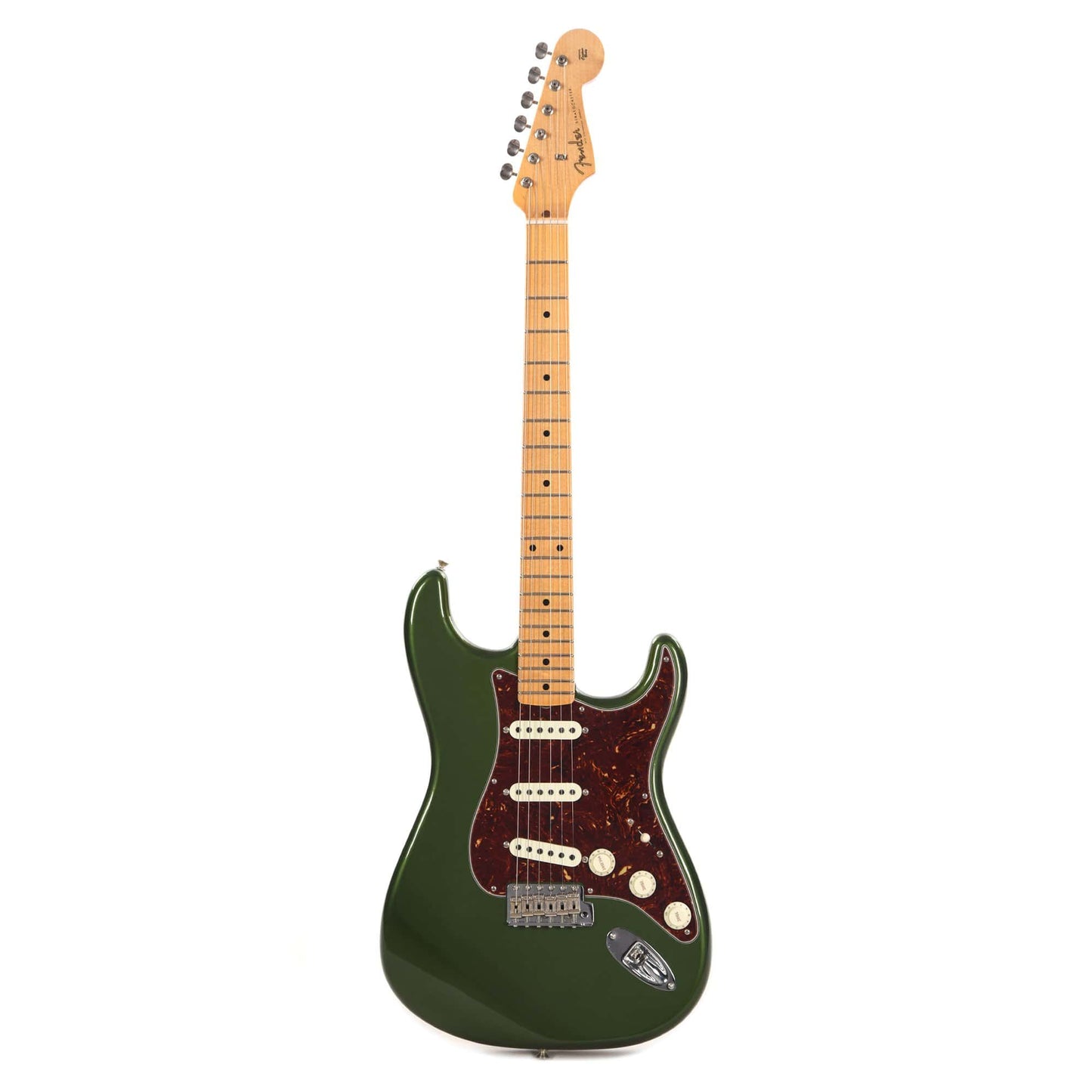 Fender Custom Shop 1957 Stratocaster "Chicago Special" Deluxe Closet Classic Aged Cadillac Green w/Tortoise Pickguard Electric Guitars / Solid Body