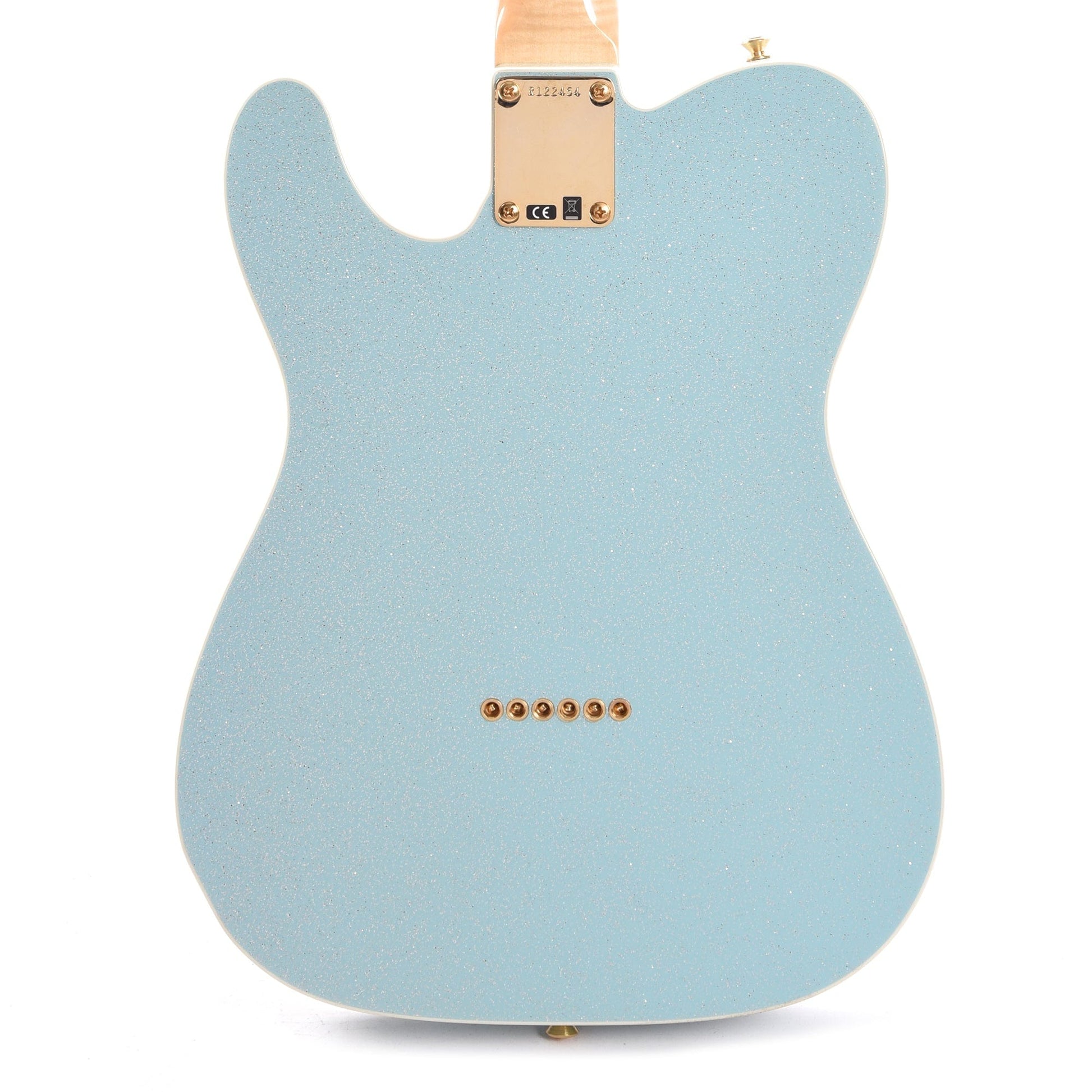 Fender Custom Shop 1959 Custom Telecaster "Chicago Special" NOS Faded Daphne Blue Sparkle w/3A Flame Maple Neck & Gold Hardware Electric Guitars / Solid Body