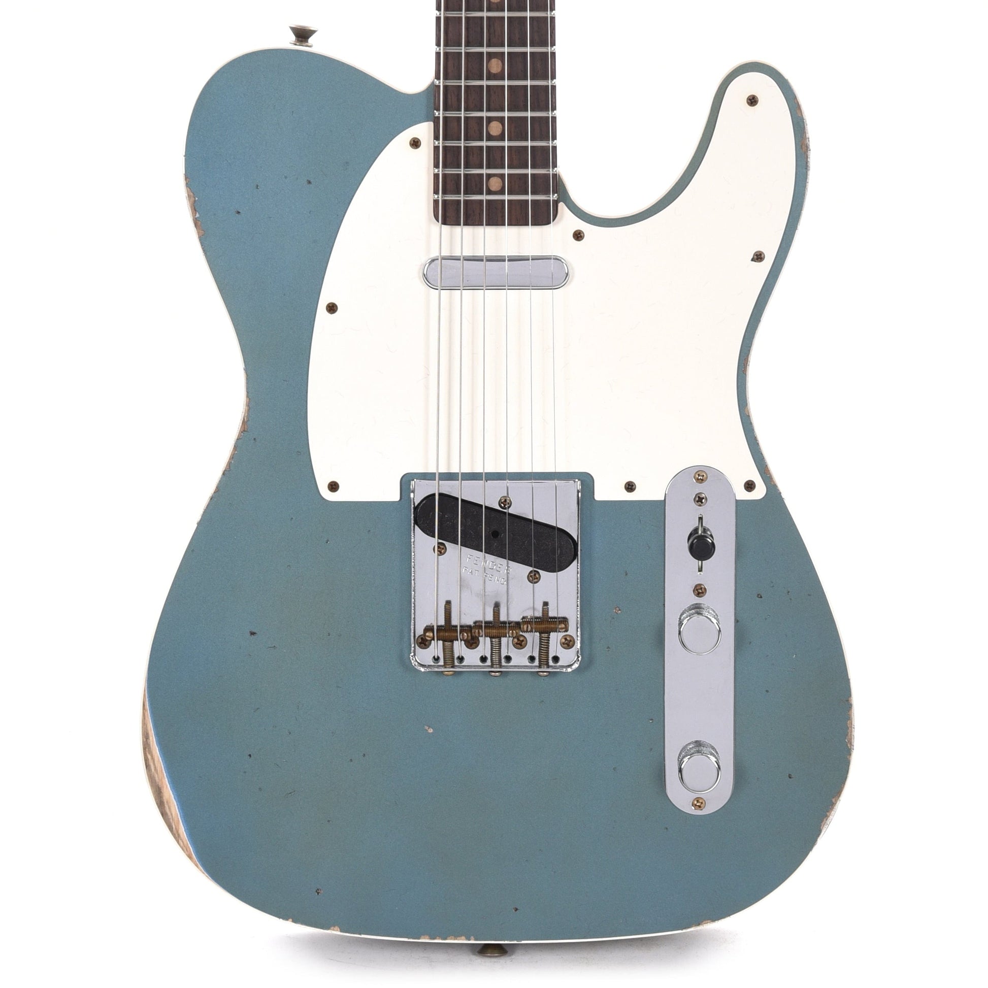 Fender Custom Shop 1959 Custom Telecaster "Chicago Special" Relic Aged Lake Placid Blue Electric Guitars / Solid Body