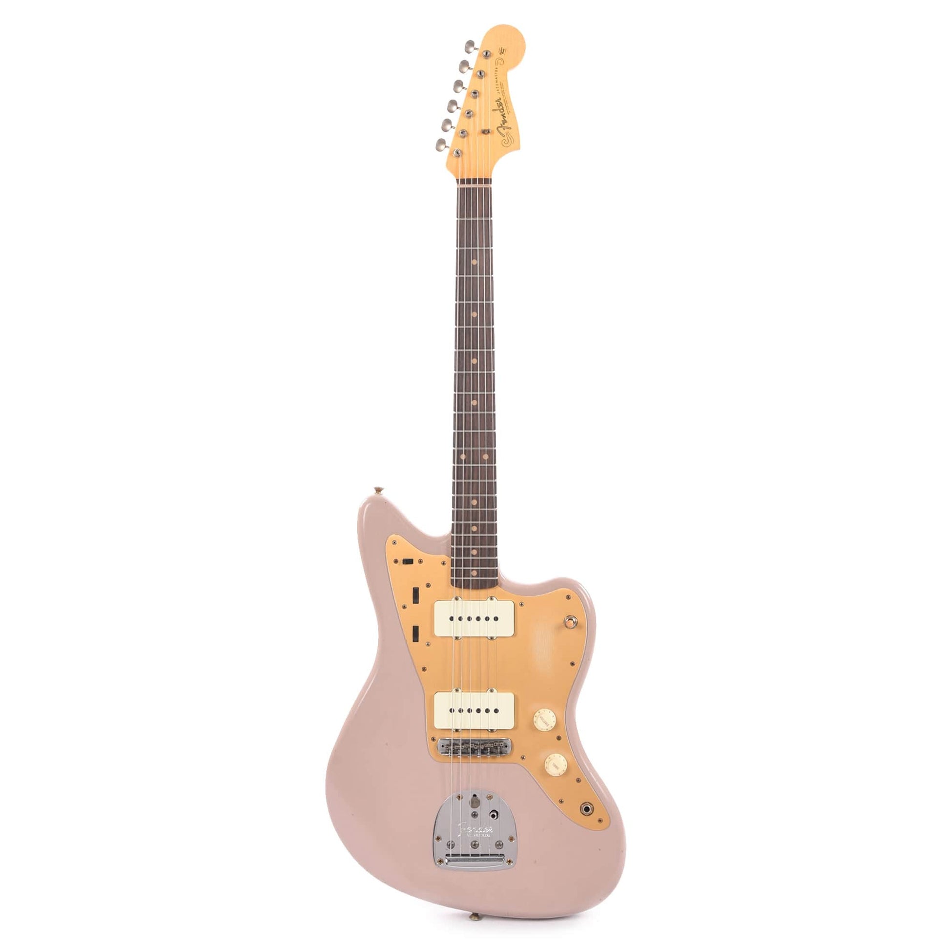 Fender Custom Shop 1959 Jazzmaster "Chicago Special" Journeyman Dirty Shell Pink Electric Guitars / Solid Body