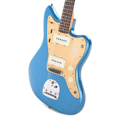 Fender Custom Shop 1959 Jazzmaster "Chicago Special" Journeyman Relic Super Aged/Faded Blue Sparkle Electric Guitars / Solid Body