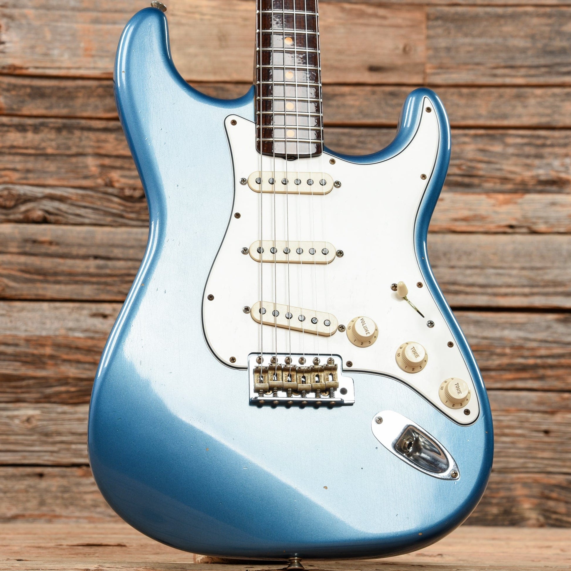 Fender Custom Shop 1959 Stratocaster "Chicago Special" Journeyman Relic w/Rosewood Neck Aged Lake Placid Blue 2019 Electric Guitars / Solid Body