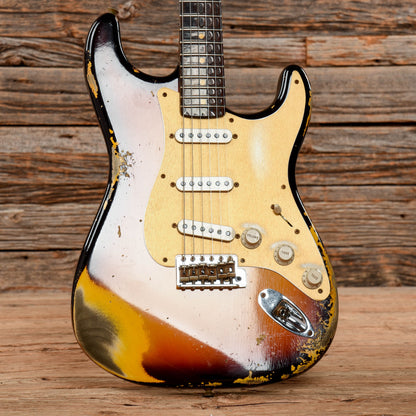 Fender Custom Shop 1959 Stratocaster Heavy Relic w/Rosewood Neck Sunburst 2021 Electric Guitars / Solid Body