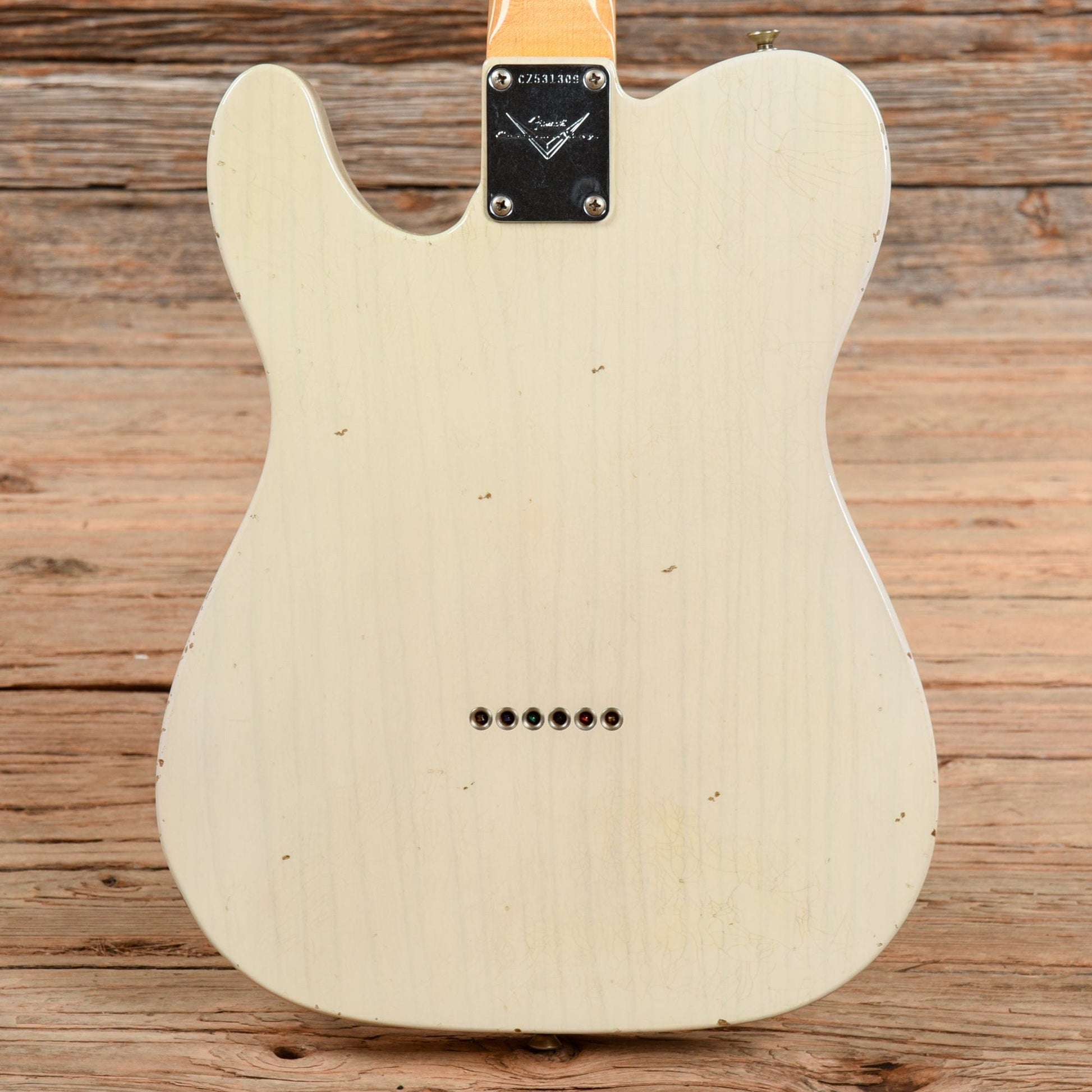 Fender Custom Shop 1959 Telecaster Ash Journeyman Relic Aged White Blonde 2017 Electric Guitars / Solid Body