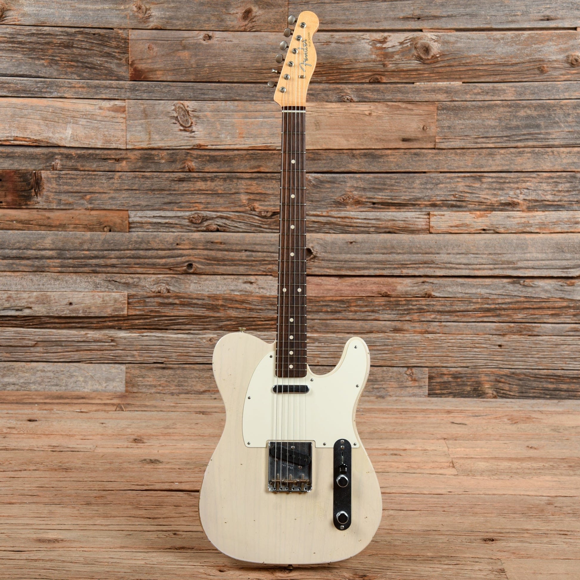 Fender Custom Shop 1959 Telecaster Ash Journeyman Relic Aged White Blonde 2017 Electric Guitars / Solid Body