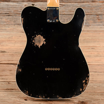 Fender Custom Shop 1959 Telecaster Custom Aged Black 2021 LEFTY Electric Guitars / Solid Body