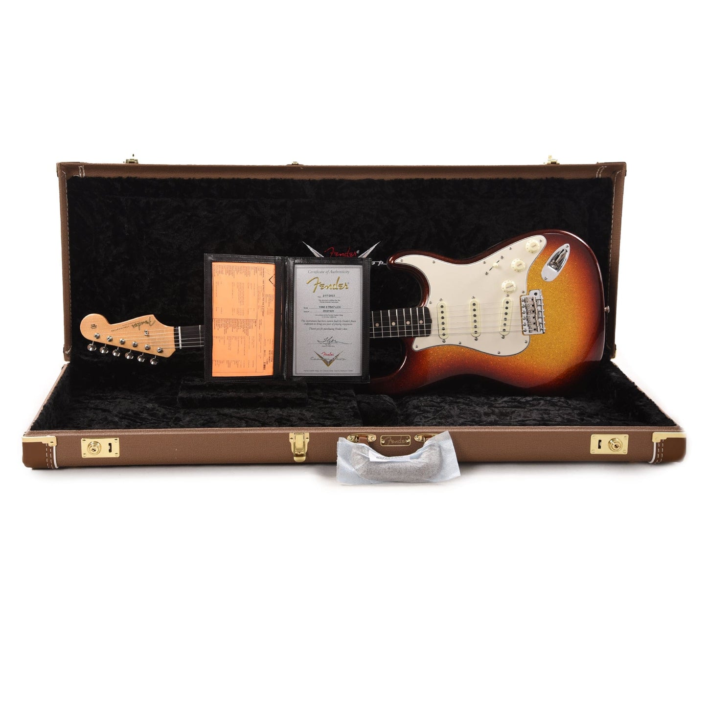 Fender Custom Shop 1960 Stratocaster "Chicago Special" DCC Aged 3-Tone Sunburst Sparkle Electric Guitars / Solid Body