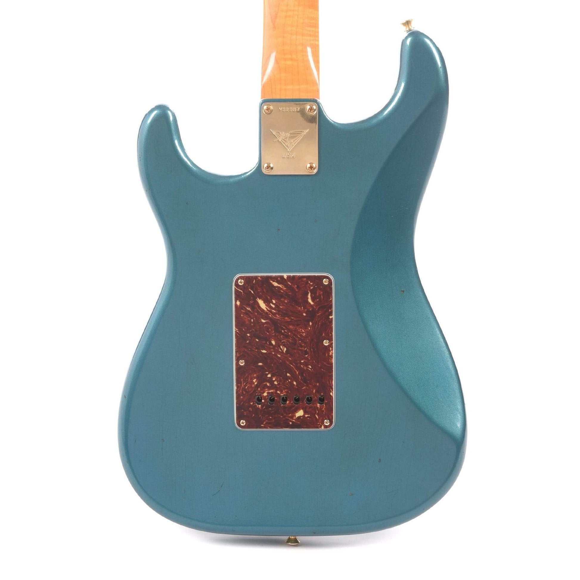 Fender Custom Shop 1960 Stratocaster Journeyman Relic Taos Turquoise Master Built by Yuriy Shishkov Electric Guitars / Solid Body