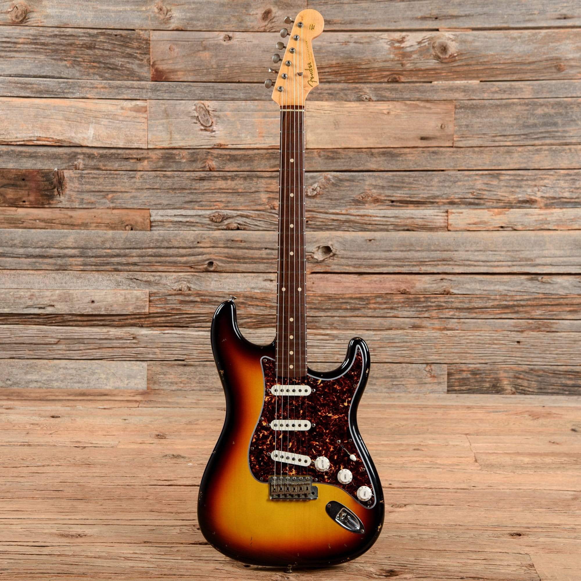 Fender Custom Shop 1960 Stratocaster Relic Sunburst 2001 – Chicago 