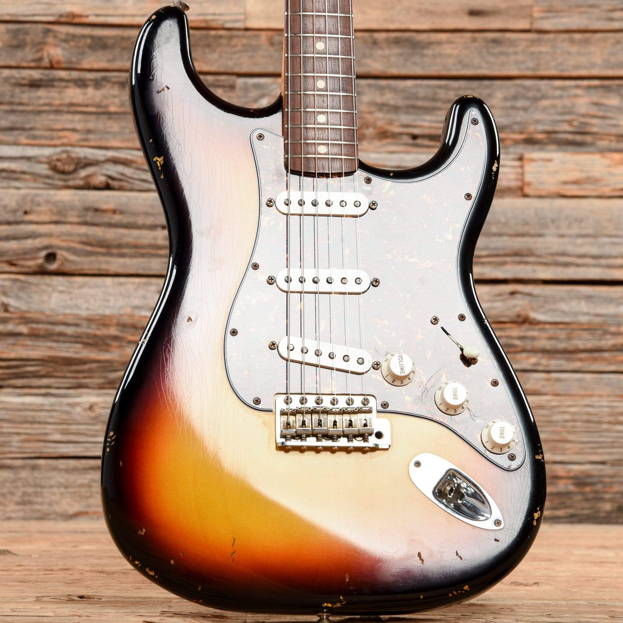 Fender Custom Shop 1960 Stratocaster Relic Sunburst 2001 – Chicago 