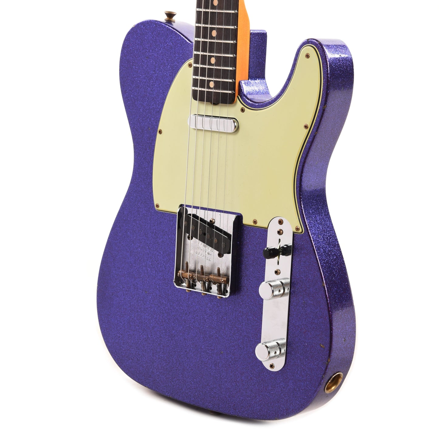 Fender Custom Shop 1961 Telecaster "Chicago Special" Journeyman Purple Sparkle Flake Electric Guitars / Solid Body