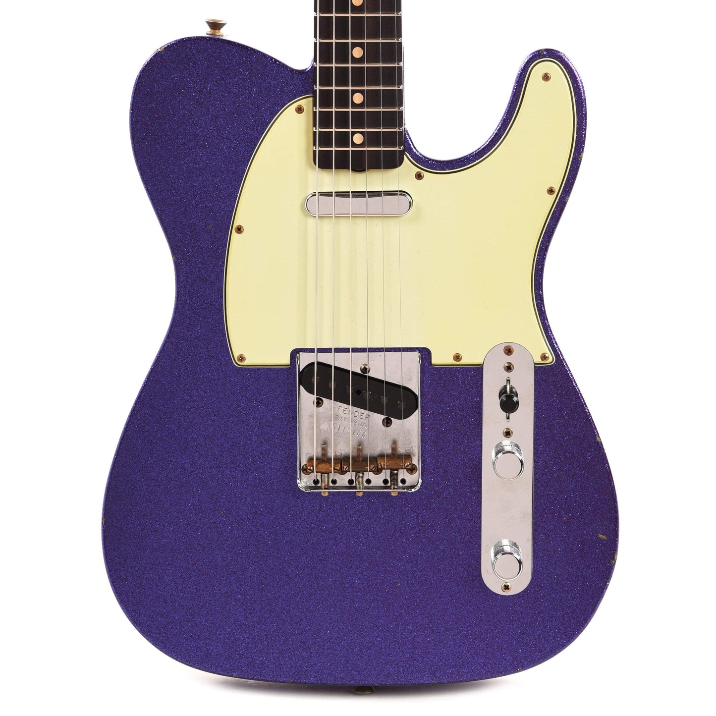 Fender Custom Shop 1961 Telecaster "Chicago Special" Journeyman Purple Sparkle Flake Electric Guitars / Solid Body