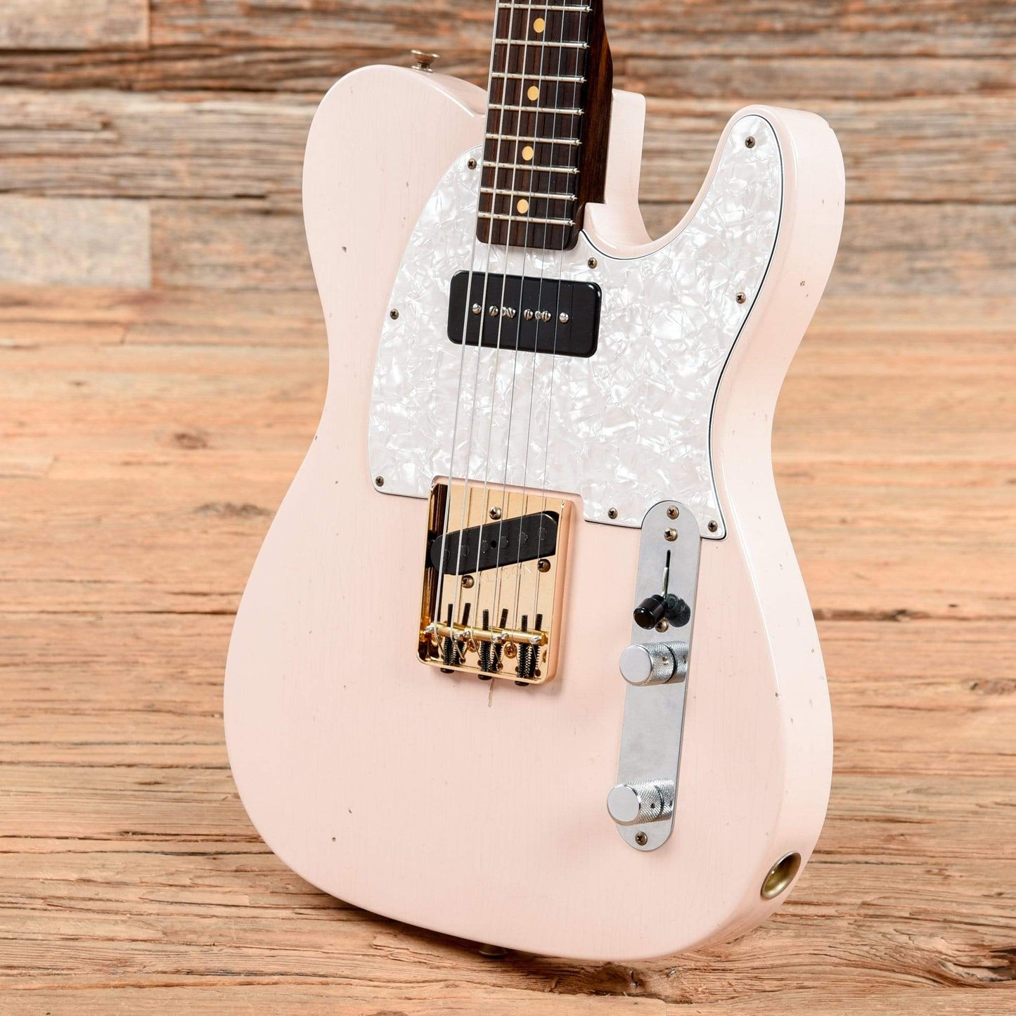 Fender Custom Shop 1961 Telecaster "Chicago Special" Rosewood Neck Journeyman Relic Faded Shell Pink 2021 Electric Guitars / Solid Body