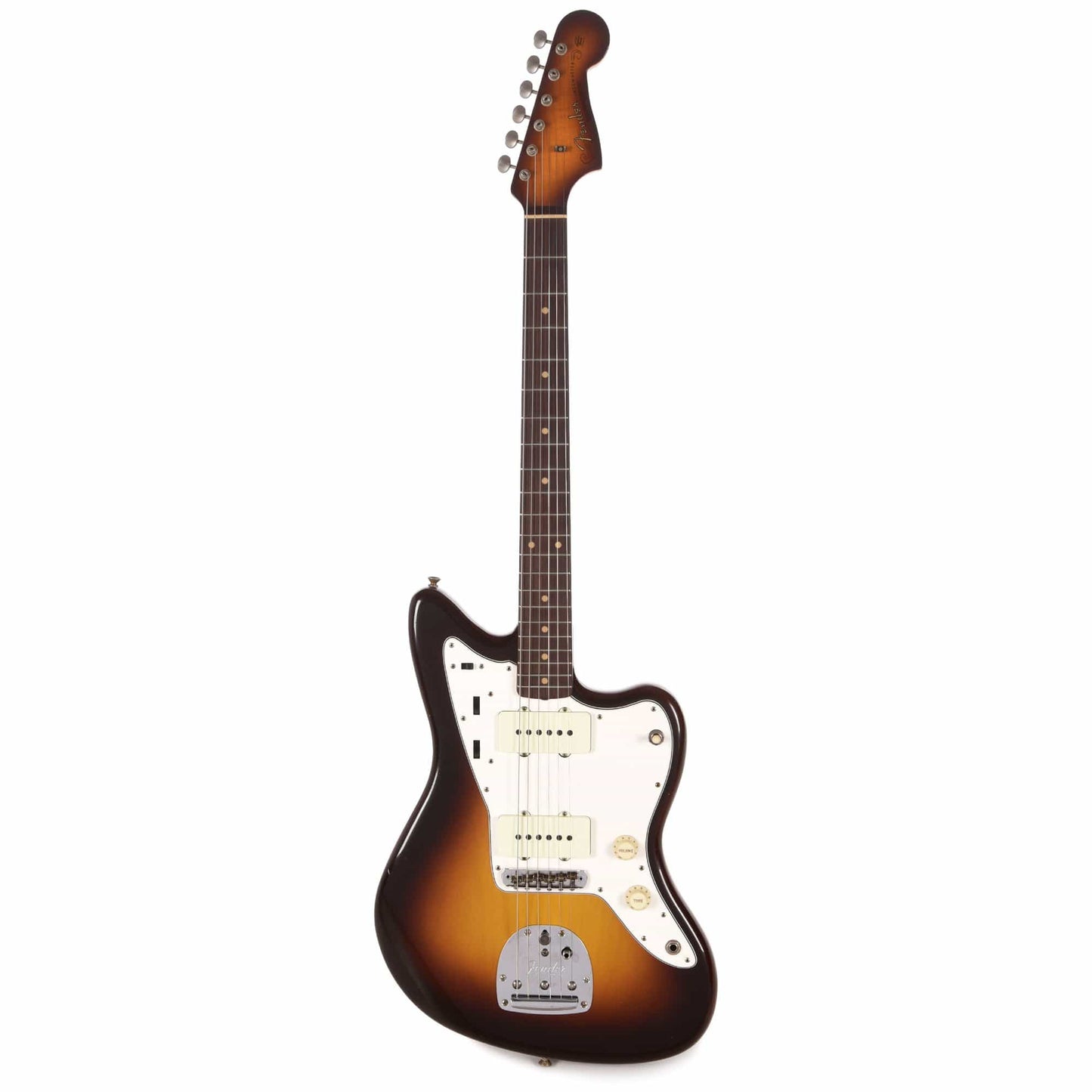 Fender Custom Shop 1962 Jazzmaster "Chicago Special" Journeyman Relic Wide Fade Chocolate 2-Tone Sunburst Electric Guitars / Solid Body