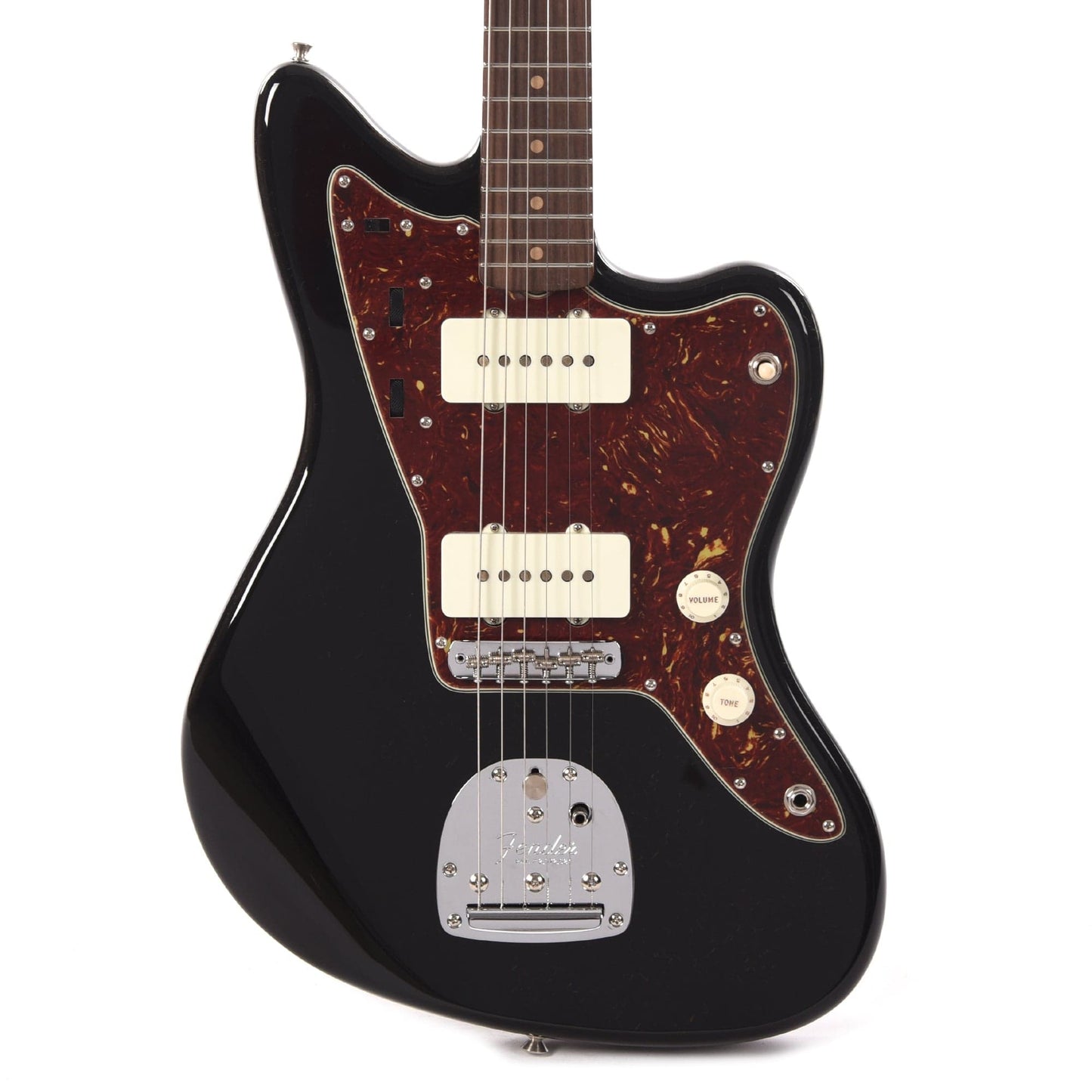 Fender Custom Shop 1962 Jazzmaster "Chicago Special" NOS Aged Black w/Painted Headcap Electric Guitars / Solid Body