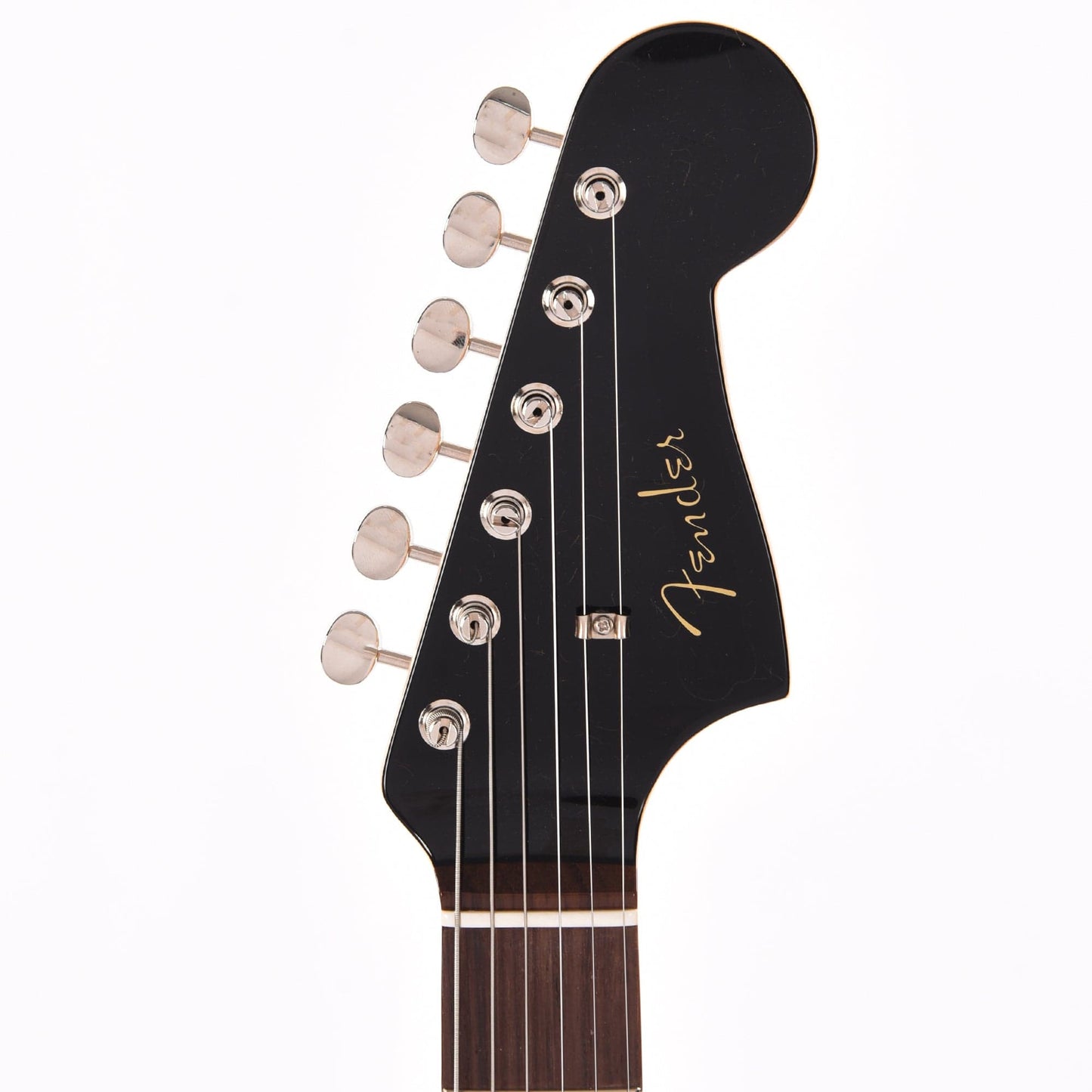 Fender Custom Shop 1962 Jazzmaster "Chicago Special" NOS Aged Black w/Painted Headcap Electric Guitars / Solid Body