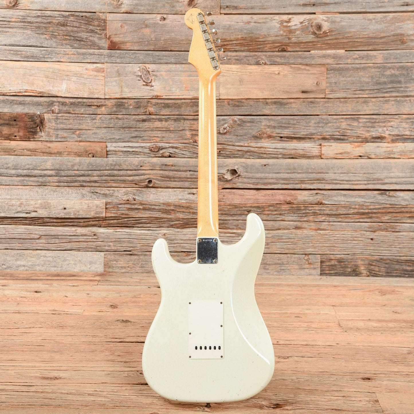 Fender Custom Shop 1963 Stratocaster Journeyman Relic Dennis Galuszka Aged Olympic White 2020 Electric Guitars / Solid Body