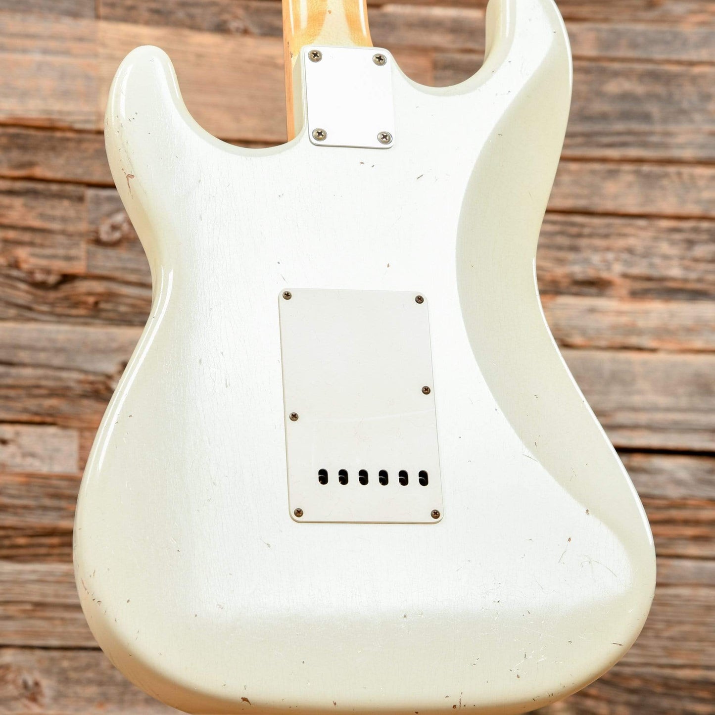 Fender Custom Shop 1963 Stratocaster Journeyman Relic Dennis Galuszka Aged Olympic White 2020 Electric Guitars / Solid Body