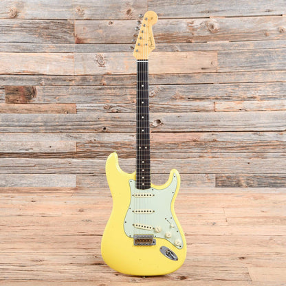 Fender Custom Shop 1963 Stratocaster Journeyman Relic Graffiti Yellow 2018 Electric Guitars / Solid Body