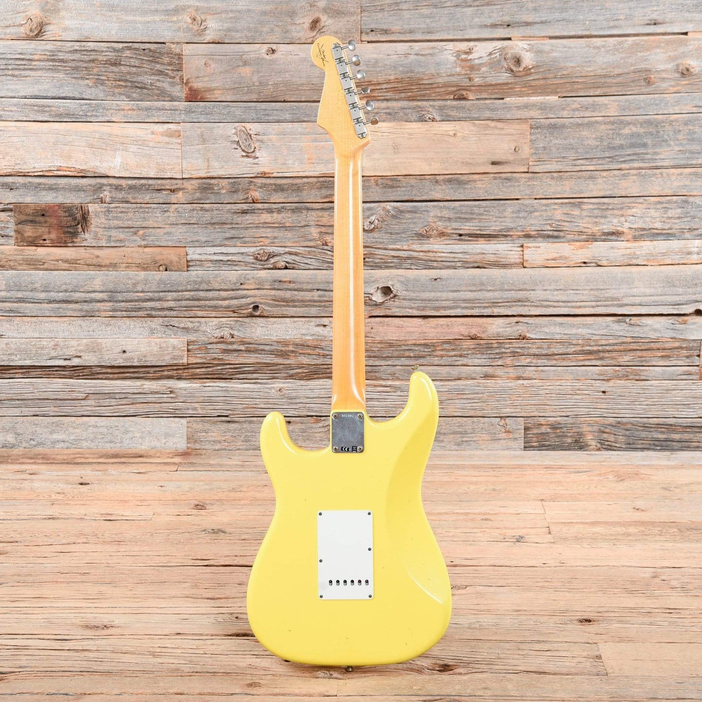 Fender Custom Shop 1963 Stratocaster Journeyman Relic Graffiti Yellow 2018 Electric Guitars / Solid Body