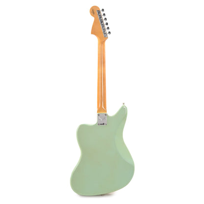 Fender Custom Shop 1966 Jaguar Deluxe Closet Classic Aged Surf Green Electric Guitars / Solid Body