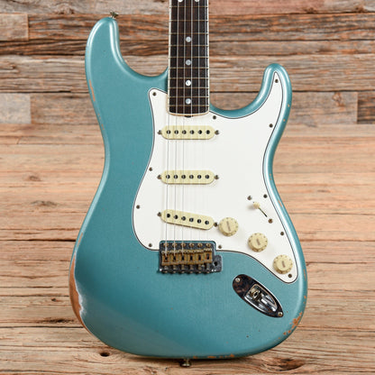 Fender Custom Shop 1967 Stratocaster Relic Aged Firemist Silver 2019 Electric Guitars / Solid Body