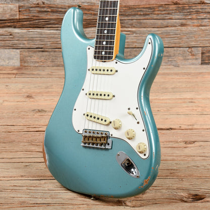 Fender Custom Shop 1967 Stratocaster Relic Aged Firemist Silver 2019 Electric Guitars / Solid Body