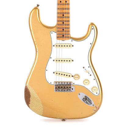 Fender Custom Shop 2017 Collection Stratocaster Relic Aztec Gold/Gold Sparkle Bottom Electric Guitars / Solid Body