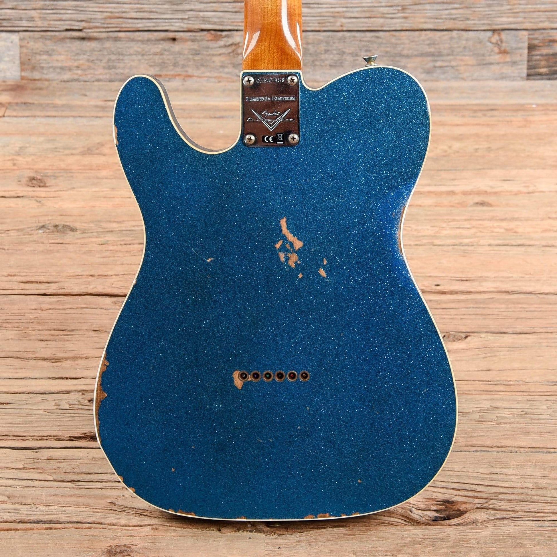 Fender Custom Shop 2020 NAMM Limited Edition 1961 Telecaster Custom Relic Aged Blue Sparkle 2020 Electric Guitars / Solid Body