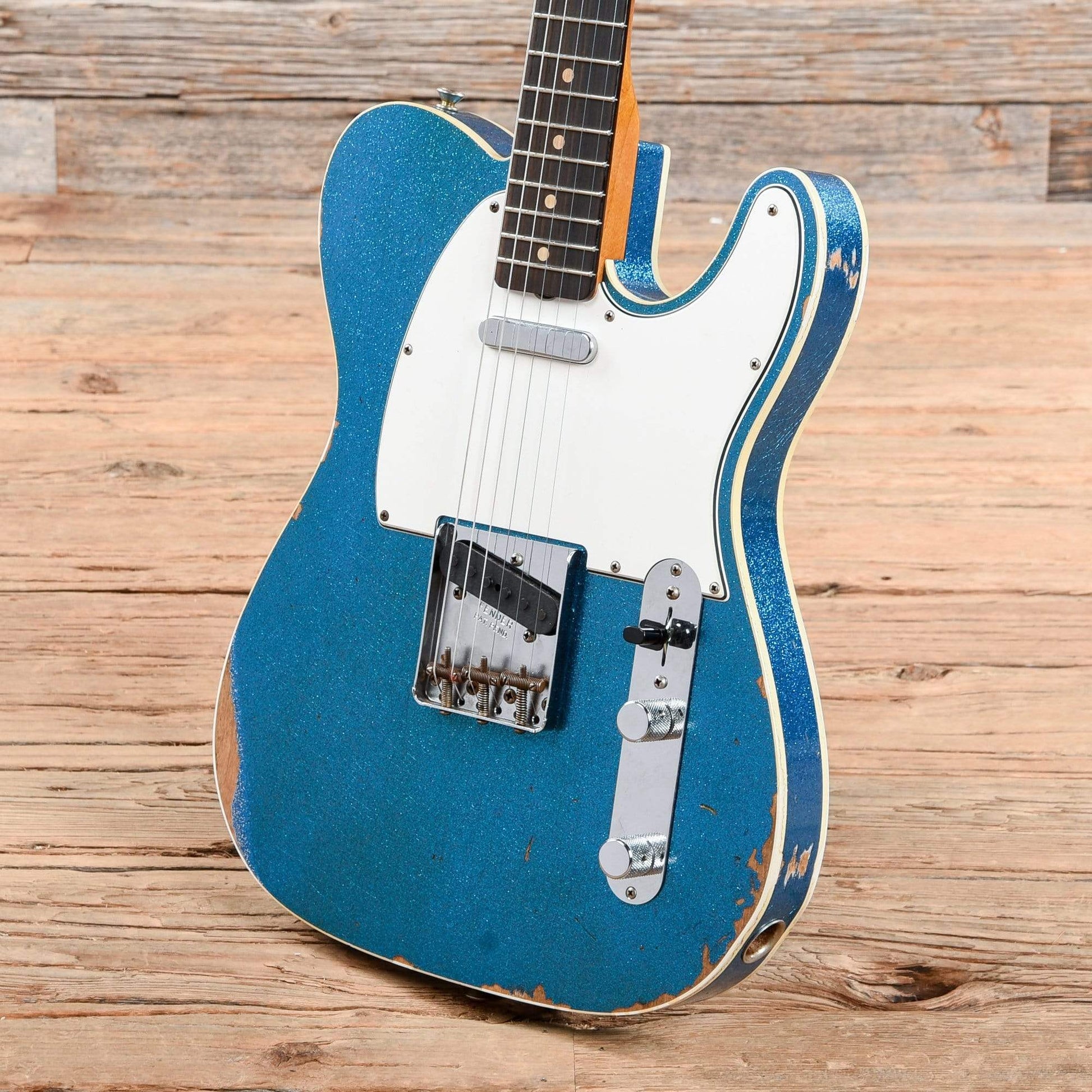 Fender Custom Shop 2020 NAMM Limited Edition 1961 Telecaster Custom Relic Aged Blue Sparkle 2020 Electric Guitars / Solid Body