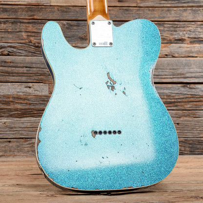 Fender Custom Shop 2020 NAMM Limited Edition 1961 Telecaster Custom Relic Aged Blue Sparkle 2020 Electric Guitars / Solid Body